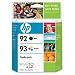 Genuine NEW Hewlett Packard C9513FN HP 92 & HP 93 Ink Cartridge Combo Pack