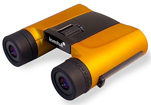 Levenhuk Rainbow 8x25 Orange Binoculars roof prism 8x fogproof waterproof with accessory kit