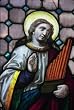 Frameable Art Card - St Cecilia in stained glass