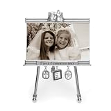 Mud Pie Baby Classic Keepsakes Easel Frame, First... by Mud Pie