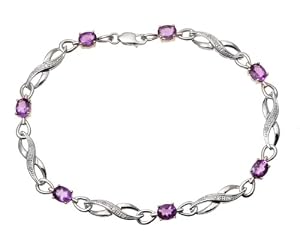Damen-Armband 9 Karat (375) Weißgold Diamant 190 mm PBC02808W/AM