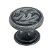 Amerock Oak Leaf Knobs 4-pk. - Dark Wrought Iron