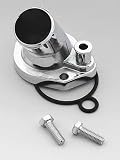 Mr. Gasket 2662 Chrome O-Ring 45 Degree Water Neck