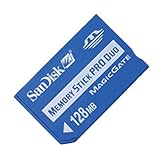 SanDisk SDMSPD-128-A10 128 MB MemoryStick Pro Duo (Retail Package)