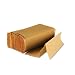 Boardwalk Multifold Paper Towels, 200 Towels/Pack, 16 Packs/Case, Natural Brown
