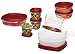 Rubbermaid FG7K3900CHILI Easy Find Lid 18-Piece Food-Storage Container Set with Lids