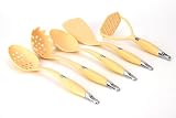Ethos Ergo by Sebastian Conran Kitchen Tool Set, 5 Piece, Cream