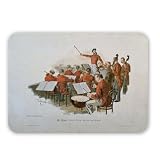 The Johann Strauss Orchestra at a Court Ball.. - Mouse Mat Art247 Highest Quality Natural Rubber Mouse Mats - Mouse Mat