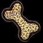 TY Bow Wow Beanies Leopard Print Bone