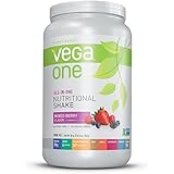 Vega One All in One Nutritional Shake, Mixed Berry, Large, 30 Ounce