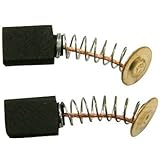 M&M100mmディスクグラインダー用カーボンブラシ 1690000 DG-100M