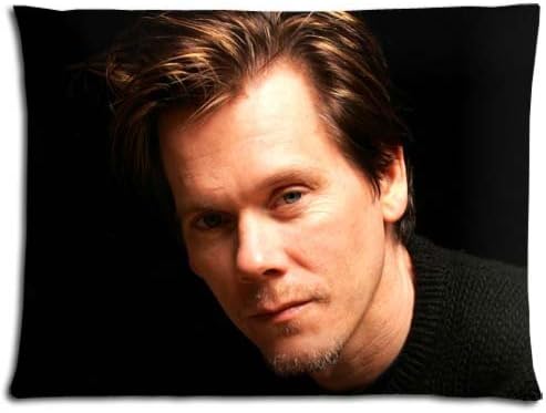 Zippered Cushion Pillow Case Pillow Cover Polyester Cotton Kevin Bacon Comfort 20x26 inch 50x66 cm