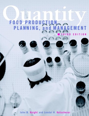 Textbook - Quantity Food Production, Planning, and Management, 3rd Edition