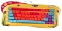 ACP KMK030-04 USB/PS2 Kidzmouse Keys Keyboard Colorful Kids Keyboard