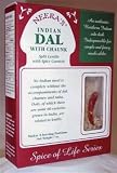 Dal With Chaunk - a creamy lentil side dish with spice garnish