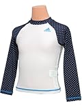 【ddq20 (アディダス) adidas キッズ ガールズ 長袖 ラッシュガード UV加工】