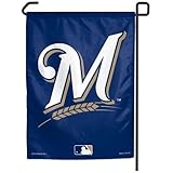 MLB Milwaukee Brewers WCR39299011 Garden Flag, 11" x 15"