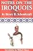 Book Notes on the Iroquois: Or Contributions to American History, Antiquities and General Ethnology (Schoolcraft)