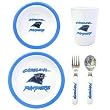 Carolina Panthers NFL Children's 5 Piece Dinner Set