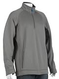 Reebok Men's Play Dry Textured 1/4 Zip Fleece