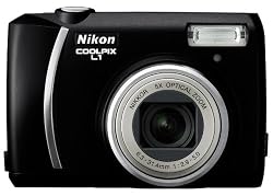 Nikon Coolpix L1 6.2MP Digital Camera with 5x Optical Zoom (Black)