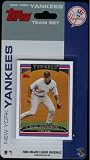 2006 Topps New York Yankees Baseball Cards Special Edition Team Set (14 cards including Derek Jeter, Alex Rodriguez, Johnny Damon, Hideki Matsui, Randy Johnson, Mariano Rivera, Robinson Cano, Jason Giambi, Jorge Posada & more)