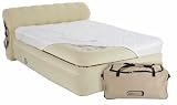 AeroBed Luftbett G&auml;stebett Platinum Headboard King mit R&uuml;ckenlehne, f&uuml;r den ultimativen Komfort und Fernbedienung