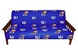 Kansas Futon Cover - Full Size fits 8 and 10 inch mats - Kansas Jayhawks