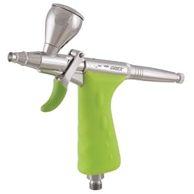 Grex Tritium.TG3 Double Action Pistol Style Trigger Top Gravity Airbrush, 0.3mm Nozzle