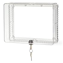 Honeywell CG512A1009 Large Thermostat Guard with  Inner Shelf to Prevent Tampering