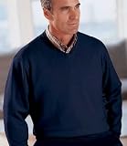 Signature Merino Wool V-Neck Sweater