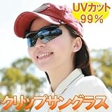 クリップサングラス（スモークグレー） サングラス