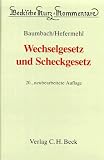Produkt-Bild: Wechselgesetz und Scheckgesetz. Mit Nebengesetzen und einer Einf&uuml;hrung in das Wertpapierrecht