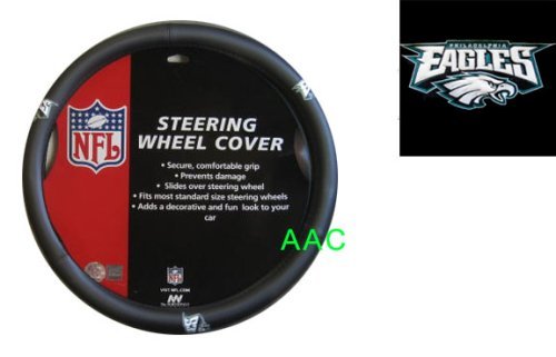 Official NFL License Steering Wheel Cover - Philadelphia Eagles