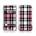 Pink Plaid Design Protective Skin Decal Sticker for Apple iPhone (2G)1st Generation