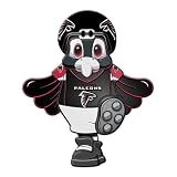 Pack of 4 NFL Atlanta Falcons Football Mascot Sports Decor Window Clings 12"