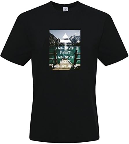 DIY Men's Tshirts,Custom 30 seconds to mars T-shirts,(Black Medium)