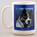 Akita 15 Oz Ceramic Mug