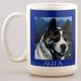 Akita 15 Oz Ceramic Mug