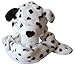 Plush Animal Hat w/Built-in Mittens (Long Dalmatian)