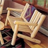 Cedar Log 4 Bench Seat