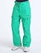 Features:Snow Pant Shell: 100% polyesterSnow Pant Lining: 100% polyesterWaterproof: 5,000mmBreathable: 8,000grsFit: LooseStandard Pockets: Front and cargo pocketsVents: Inside leg ventFly: 2 button basic flySeams: Critically taped seamsWaist Details: Adjustable. Straight back waistbandVents: Inside leg ventGaiter Detail: Snow gaiter and bottom reinforcementInteractive: Pant to jacket connector system