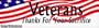 Veterans-thanks for your sacrifice - patriotic bumper stickers (Medium 10x2.8 in.)