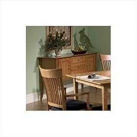 Back Bay Cherry Sideboard Hardware: Wood Knobs, Finish: Antique Black by