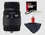 Sigma Zoom Telephoto 70-300mm f/4-5.6 DG Macro Autofocus Lens + EX Filter + Cleaning Cloth for Canon EOS
