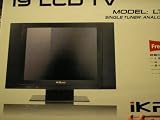 ikasu 19 tv with freeview black/silver,
