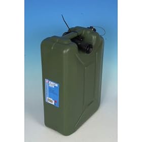 20L 20 LITRE PETROL DIESEL JERRY CAN FLEXIBLE SPOUT