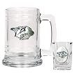 Nashville Predators NHL Boilermaker Set - Primary Logo Nashville Predators NHL Boilermaker Set - Primary Logo