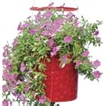 Topsy Turvy® Hummingbird Upside Down Planter - red