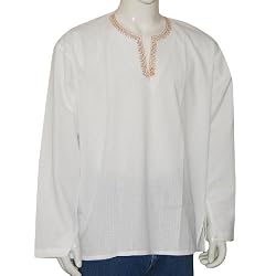 Boys Long Sleeve Casual Cotton Shirt Kurta India Chest 38 inches (gsk461)